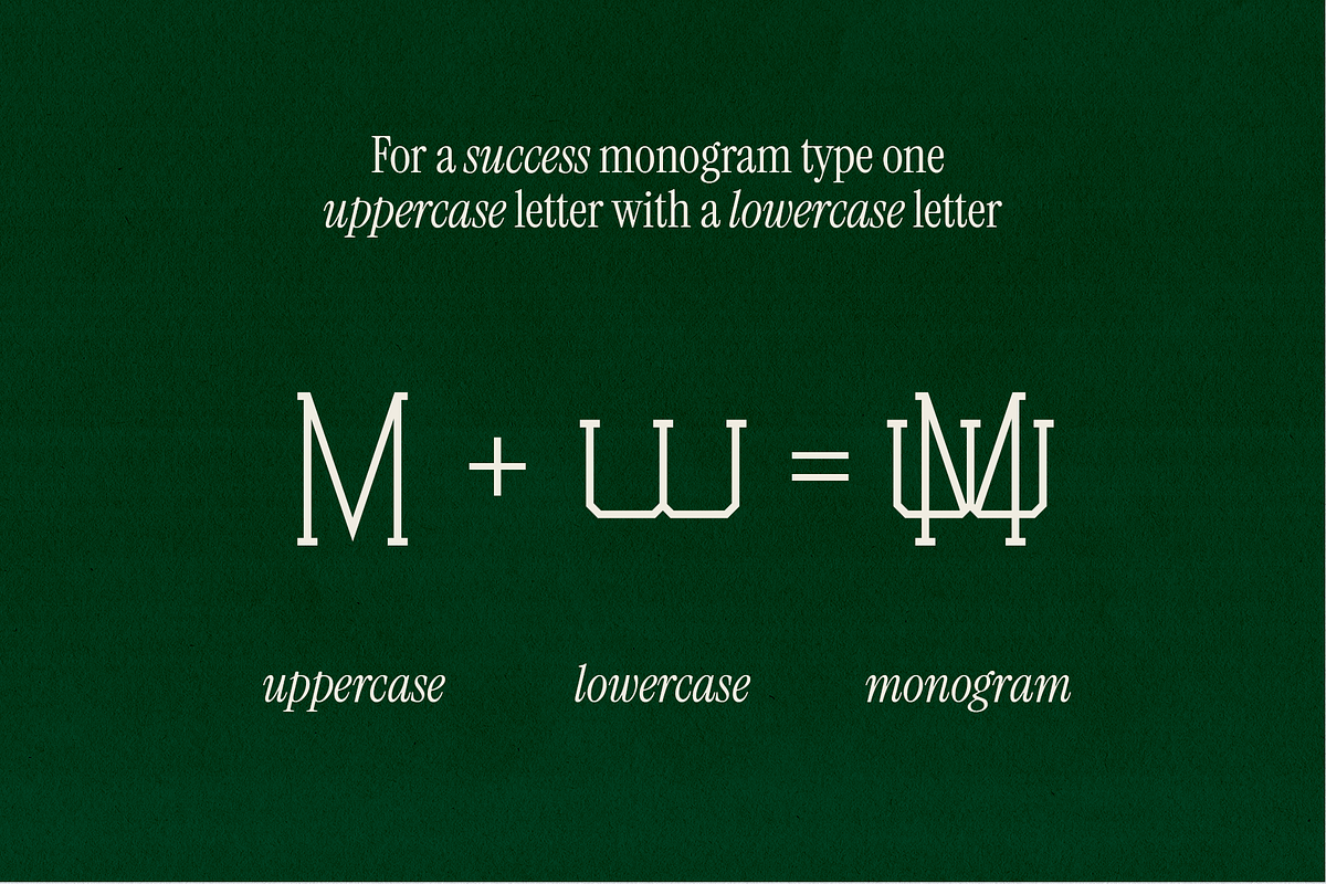 Monogram World Slab, a Slab Serif Font by Headfonts (Photo 2 of 9)