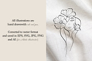 WOMEN - line art collection, an Illustration by Navenzeles (Thumbnail 3 of 14)