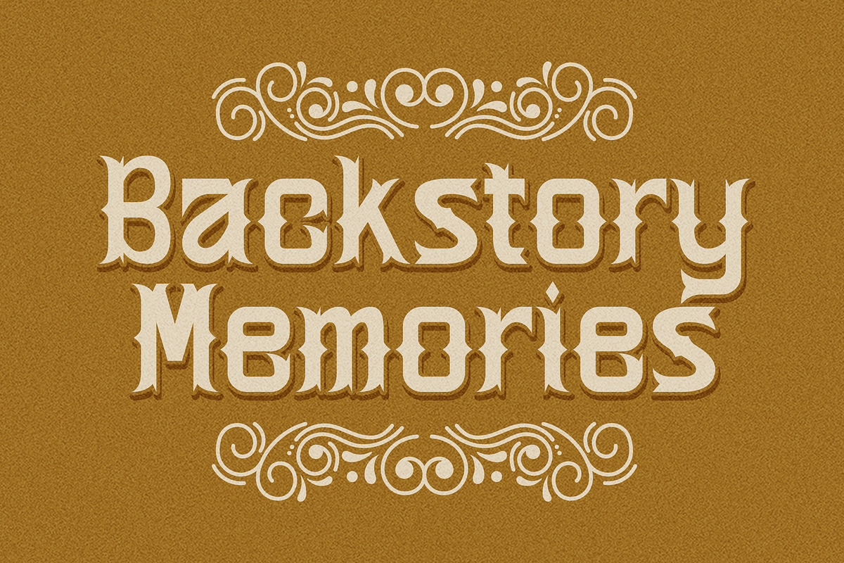 Cidurian, a Blackletter Font by HATFSTUDIO (Photo 2 of 9)