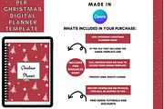 Canva Christmas Digital Planner, a Stationery Template by DigitalbossCreations (Thumbnail 2 of 10)