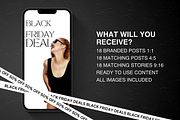 Black Friday Laser Hair Removal, a Social Media Template by DesignsbyMariaStudio (Thumbnail 2 of 10)
