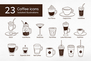 Coffee Cups Icons