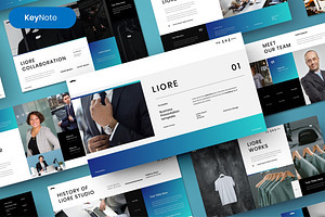 Liore – Business Keynote, a Presentation Template by Dens Creative Studio