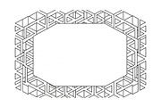 Polygon Frame & Label Bundle, an Illustration by Creativeshirt (Thumbnail 36 of 51)