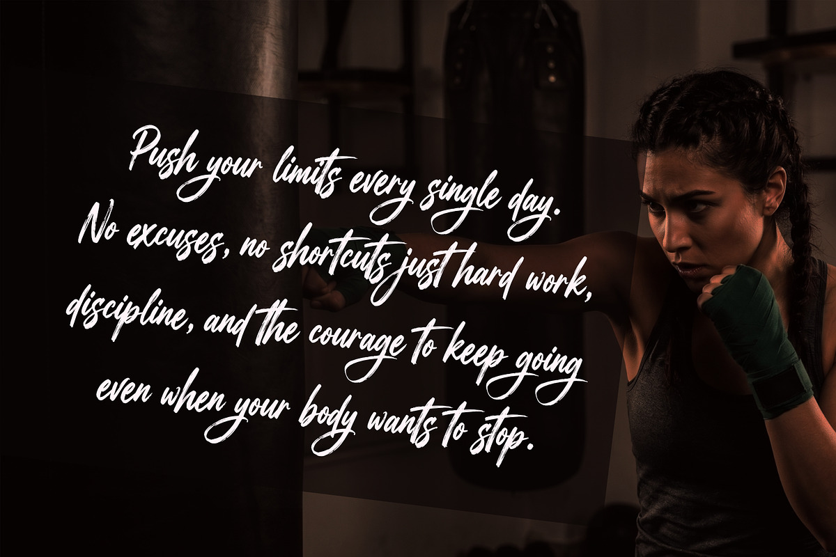 Natiques - Handlettering Brush Font, a Script Font by Sealoung (Photo 2 of 10)