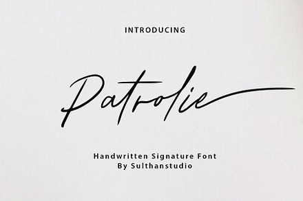 Patrolie signature
