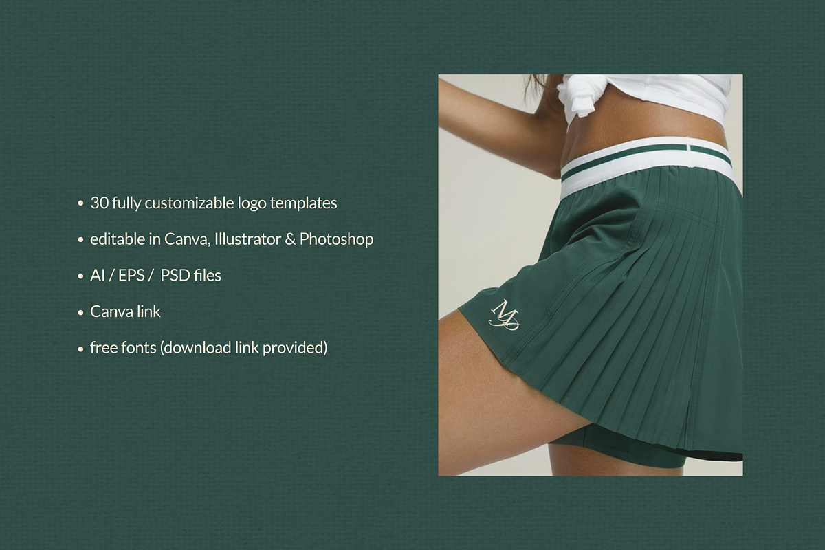 Tennis Core logos - CANVA, AI, PSD, a Branding & Logo Template by Orca Design (Photo 12 of 13)