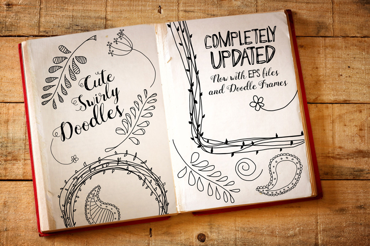 Hand Drawn Swirly Doodles UPDATED!