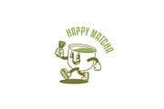 Set Mascot Matcha, a Food Illustration by kalehstudio (Thumbnail 3 of 3)