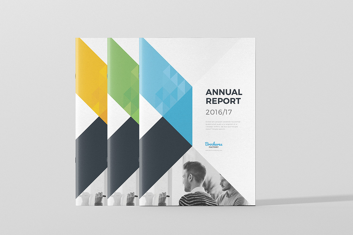 Annual Report, a Brochure Template by BrochuresFactory (Photo 10 of 11)