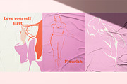 Feminine Illustration–Self-Love Art, an Object Illustration by NatalieArtsDenysenko (Thumbnail 7 of 10)