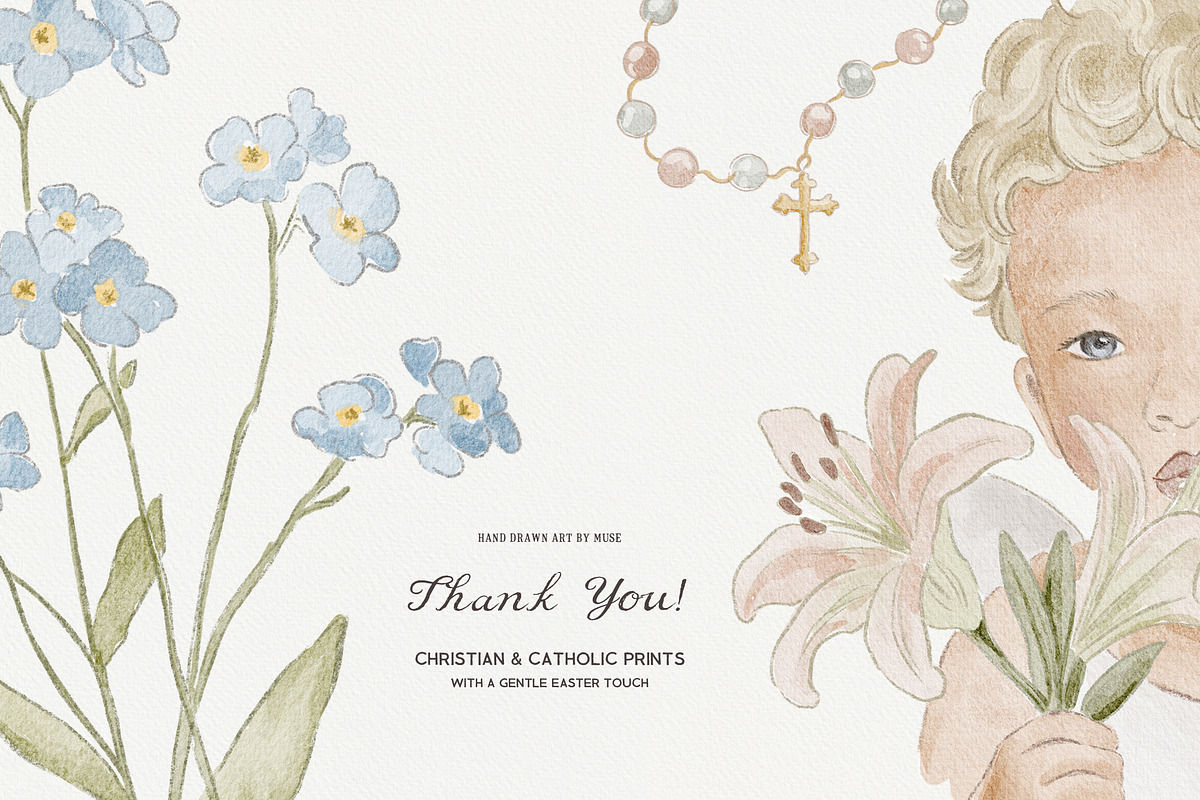 Le Jardin Céleste Christian Prints, a Background Graphic by Muse Artist (Photo 26 of 26)