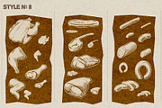 Meat & chicken | Illustration pack, an Animal Illustration by Level up (Thumbnail 3 of 5)