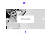 Roark - Minimal Portfolio WordPress, a WordPress Template by myshopkit (Thumbnail 2 of 14)