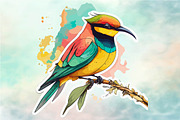 Cute Bird Clipart Bundle, a Seasonal Illustration by Craft Nest (Thumbnail 3 of 5)