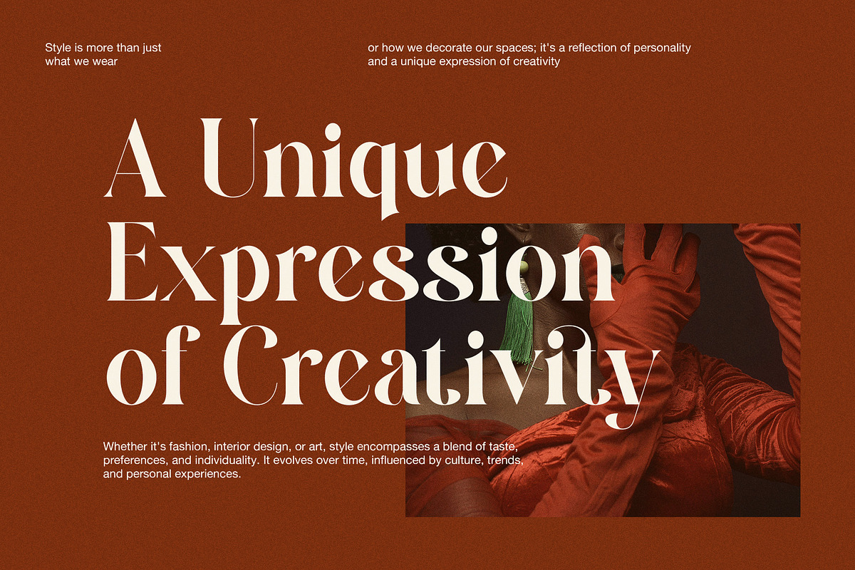Gitson Elegant Serif Font, a Serif Font by Graphicxell (Photo 2 of 8)