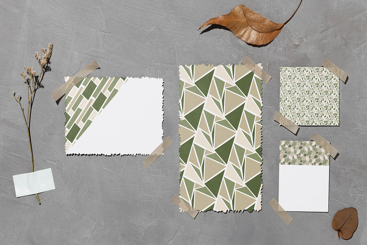 Going Mosaicos Seamless Patterns, a Pattern Graphic by maaariabouvier (Photo 3 of 11)