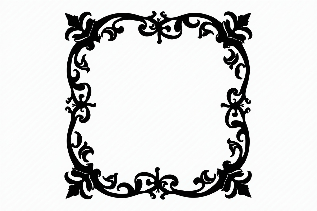 Lotus Floral Frame Bundle Set, an Illustration by BIPLOB EXPERT (Photo 2 of 9)