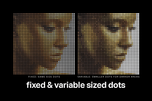 Dot Grid Photoshop Actions