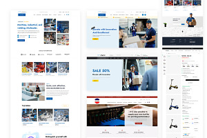 10 Home Pages Woocoomerce UI KIT, an UI Kit Template by ArtGalaxy