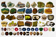 Gemstone Illustrations [1200+ PNG's], an Object Graphic by Meglenov (Thumbnail 10 of 28)