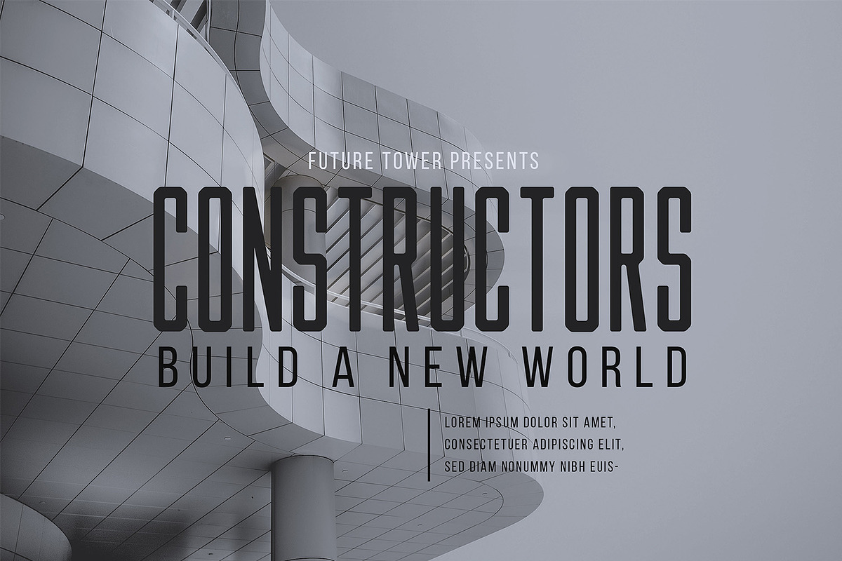 Las Valles Ultra Condensed Typeface, a Sans Serif Font by Kaligra.co (Photo 11 of 23)