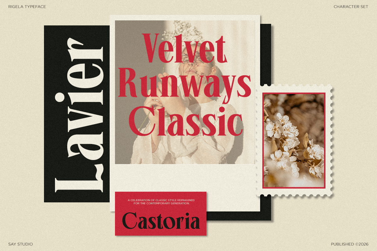 Rigela - Condensed Luxury Serif Font, a Serif Font by Say Studio (Photo 4 of 10)