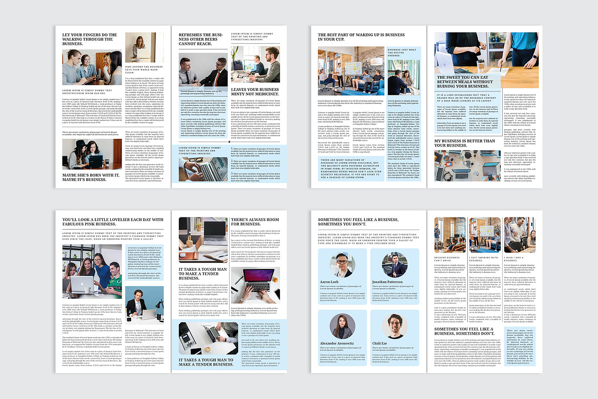 Newsletter, a Stationery Template by Amit Debnath (Photo 6 of 7)