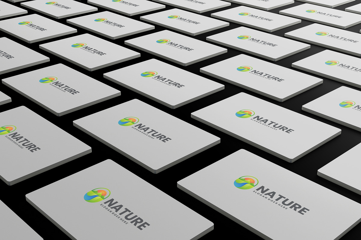 Gradient Modern Nature Logo Design, a Branding & Logo Template by Artnivora.Std (Photo 3 of 3)