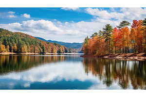 lake blue ridge virginia ai, a Nature Photo by pikepicture