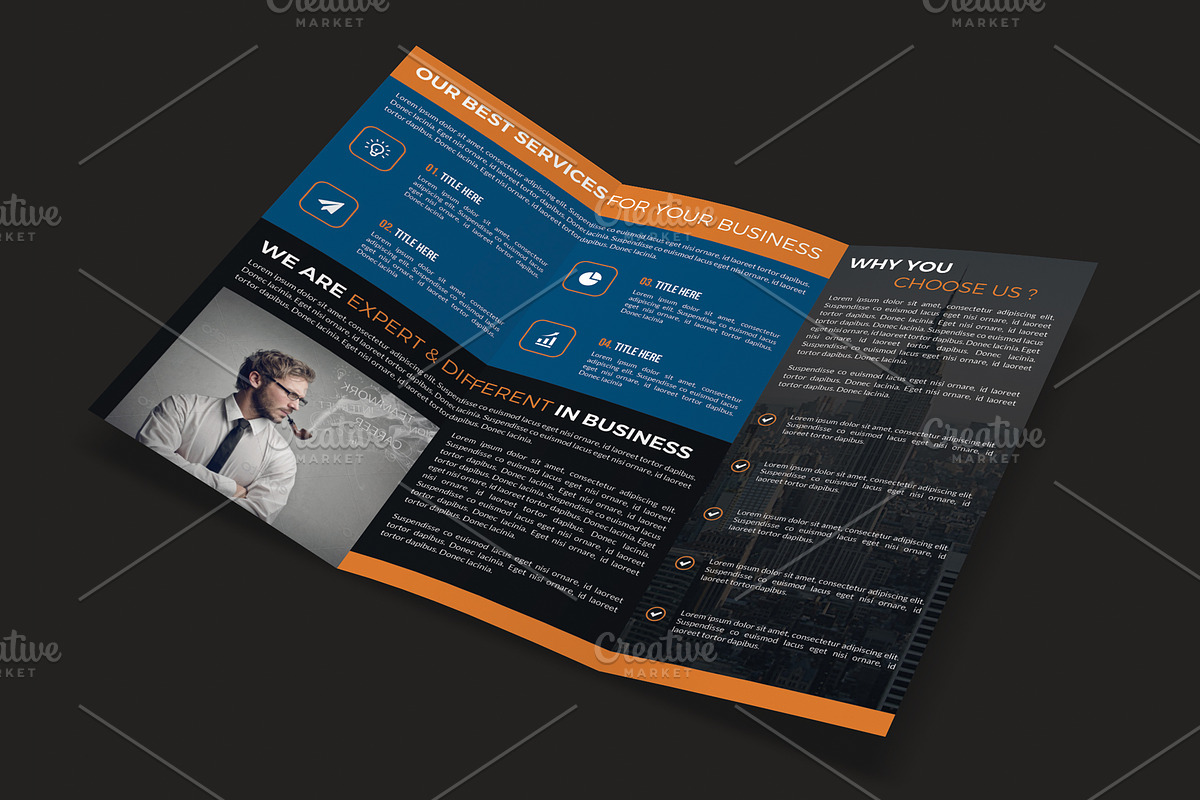 Trifold Brochure Template, a Brochure Template by Alice_s (Photo 3 of 4)