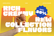 Vinetra - Bold Font, a Sans Serif Font by limitype (Thumbnail 2 of 11)