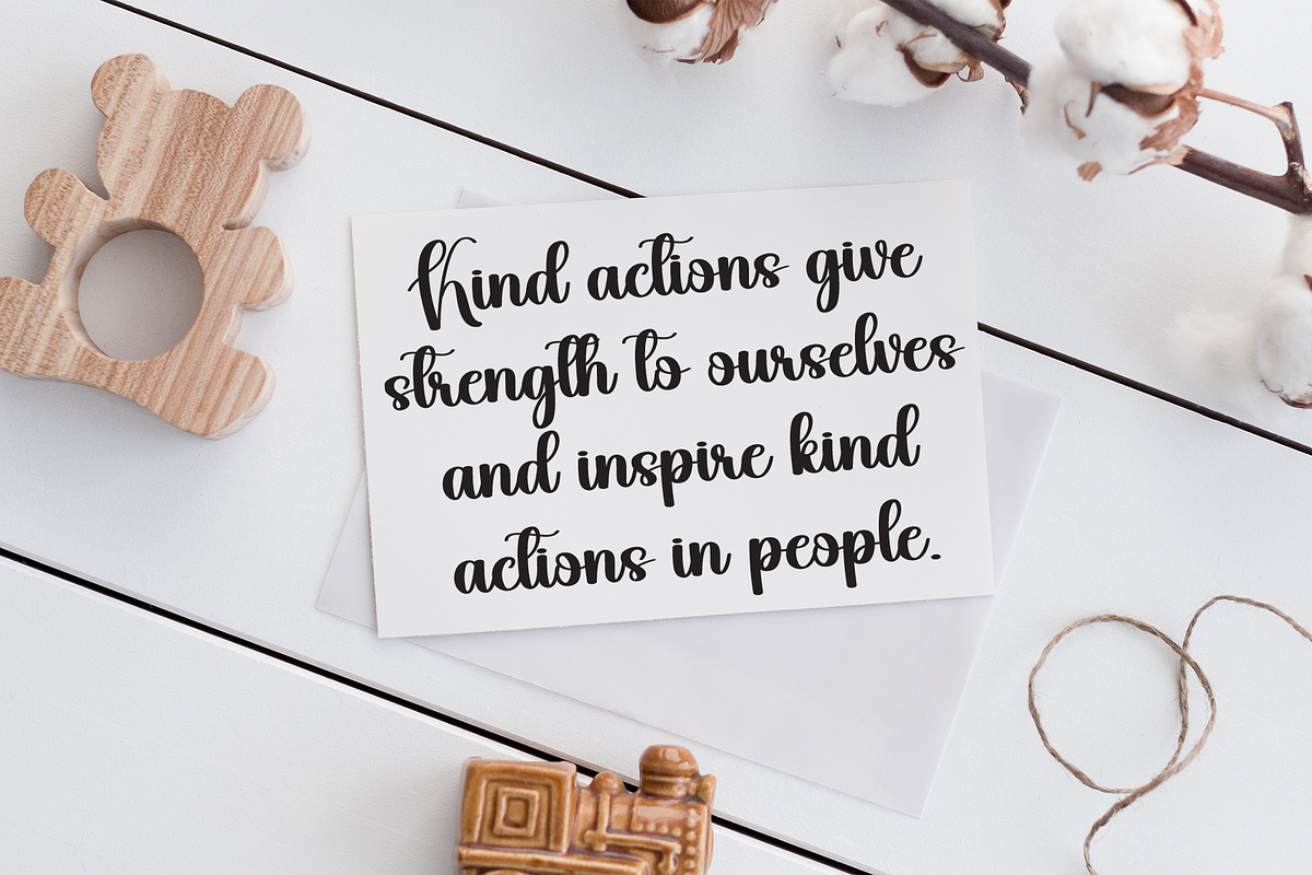 Monkista | Script Font, a Handwritten Font by Scratchones (Photo 3 of 9)