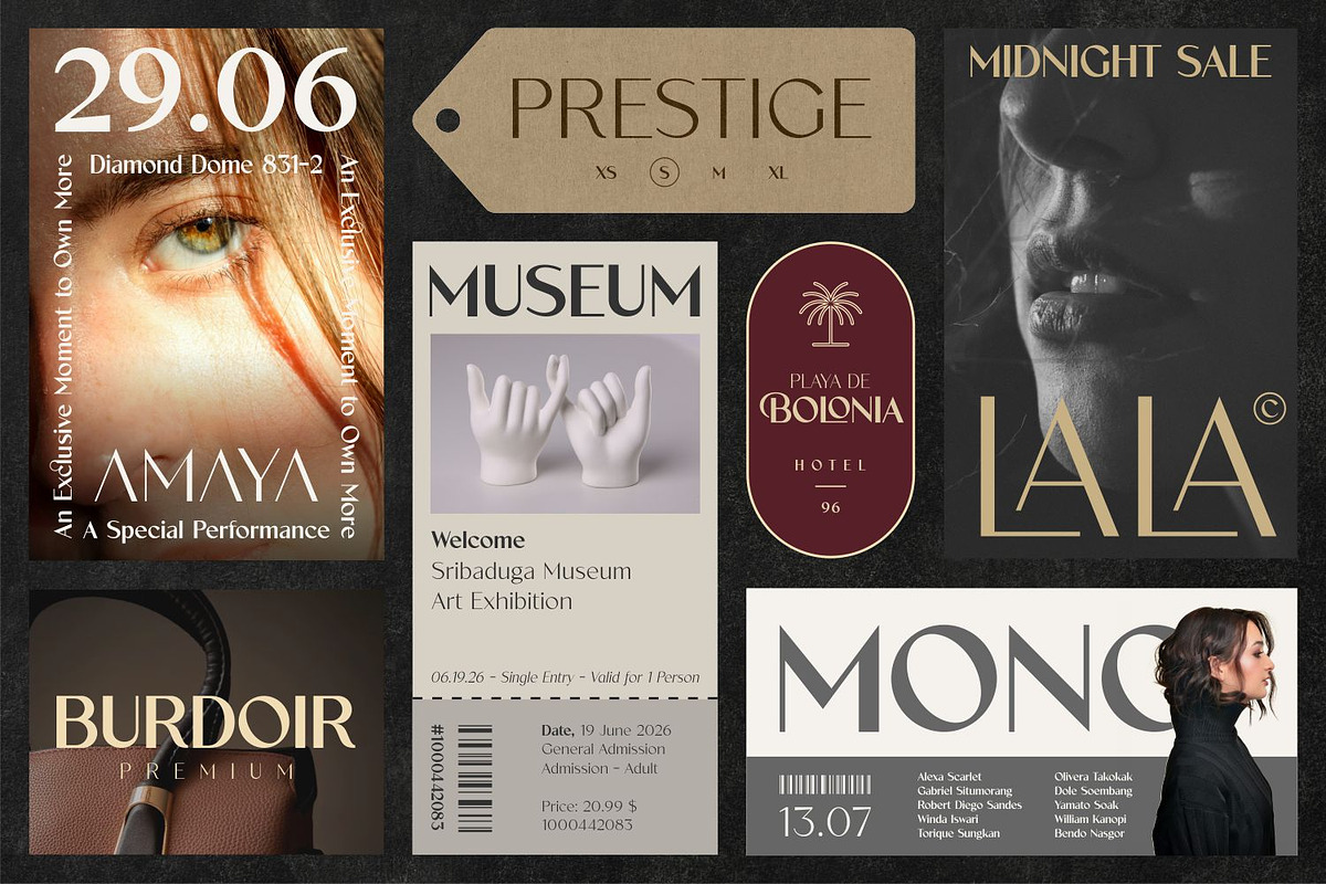 Existo Font Family, a Sans Serif Font by Asenbayu (Photo 2 of 15)