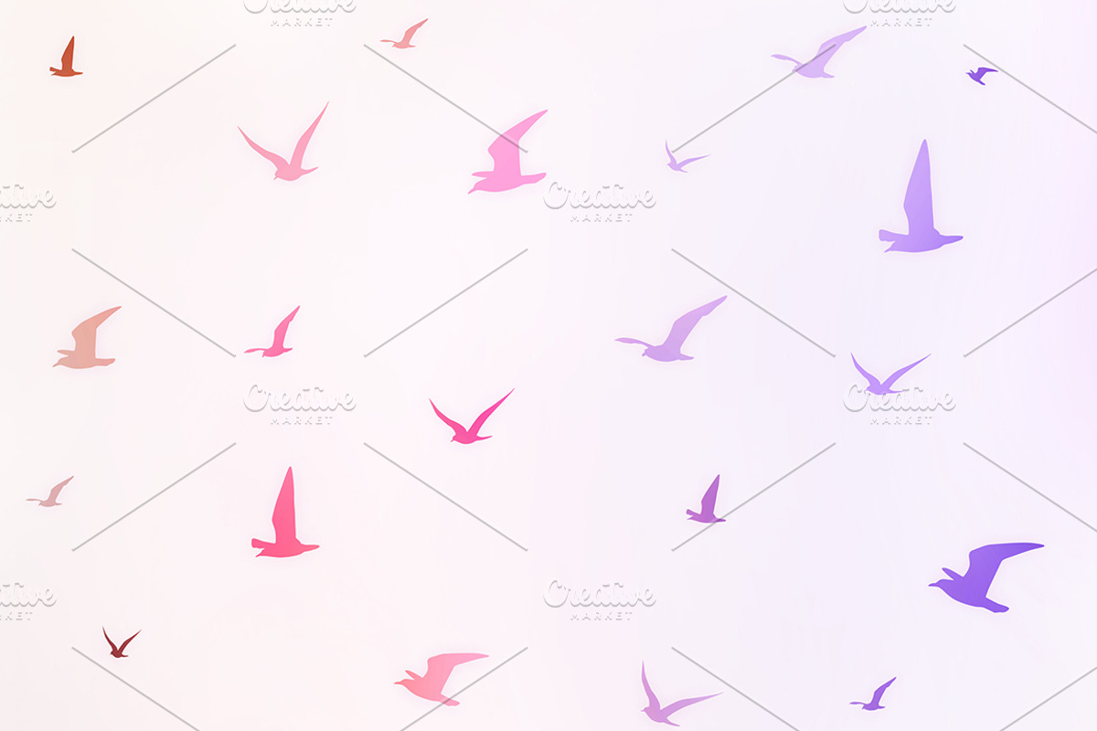 Birds silhouette brushes, a Brush Add-On by RM_design (Photo 2 of 3)