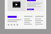 Wireframe Layout for UX Prototyping, a Wireframe Template by MightyDesign (Thumbnail 6 of 9)