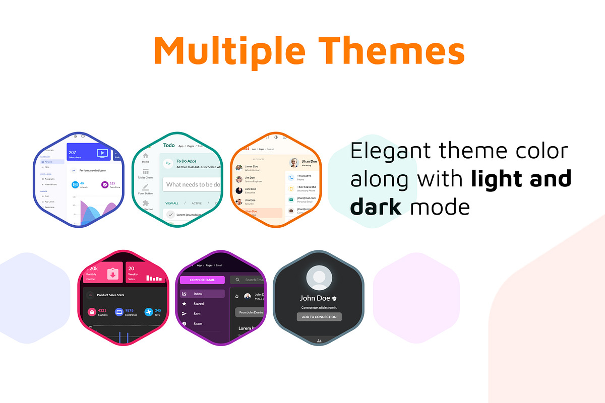 Exlite - React Admin Dashboard, a React Template by UInstrument (Photo 8 of 10)