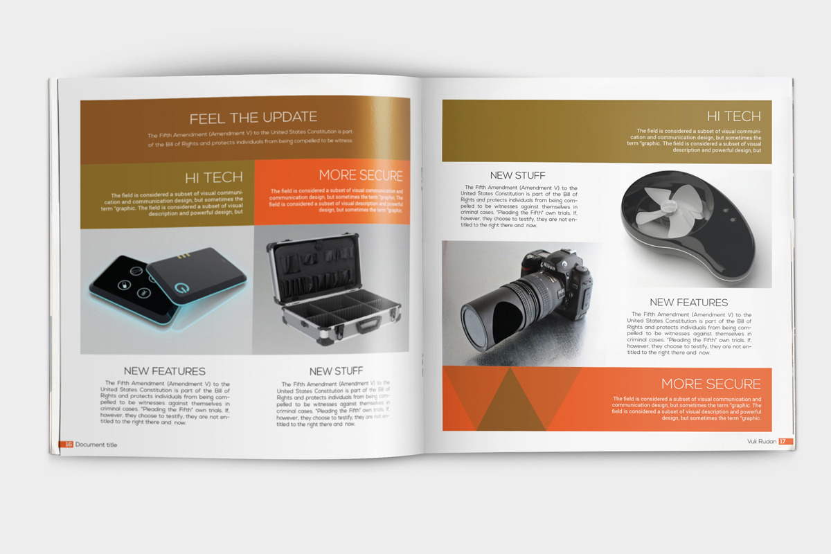 Indesign Red Theme Square Brochure, a Brochure Template by RudanStudio (Photo 12 of 13)