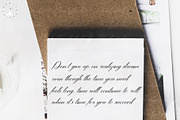 Night Weight Script, a Script Font by Nowlystudios (Thumbnail 4 of 9)