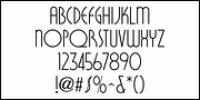 Theater Seats JNL, a Serif Font by Jeff Levine Fonts (Thumbnail 3 of 5)