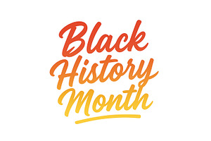 Black history month isolated design, an Illustration by Dvoevnore photos