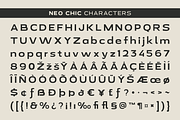 Neo Chic - Clean Modern Sans Serif, a Sans Serif Font by roomspace creative lab (Thumbnail 11 of 11)