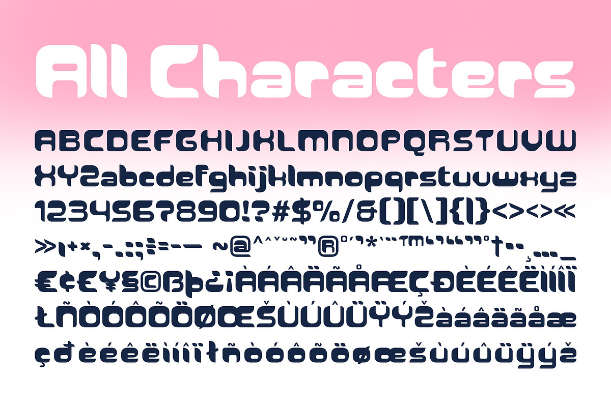 CS Solarix – Futuristic Font, a Sans Serif Font by Craft Supply Co. (Photo 8 of 8)