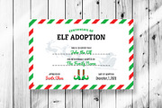 Christmas Elf Adoption Certificates, a Card Template by P.F. Creative Lab (Thumbnail 2 of 3)