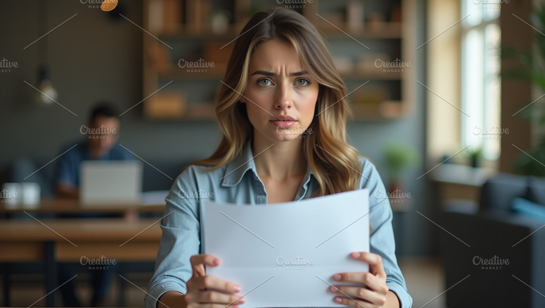 Woman reviewing documents with a con, a Business Photo by Stock Shape
