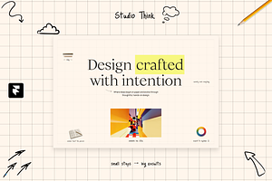 Studio Think Framer Agency Template, a Templates & Theme by Huehaus Studio