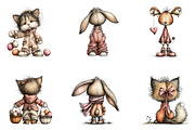 whimsical Spring Back View Animal, an Illustration by CreationArt (Thumbnail 6 of 7)