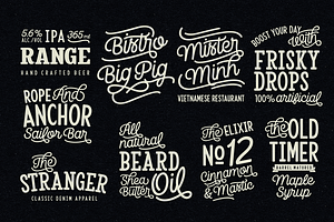 Camper Font Pack