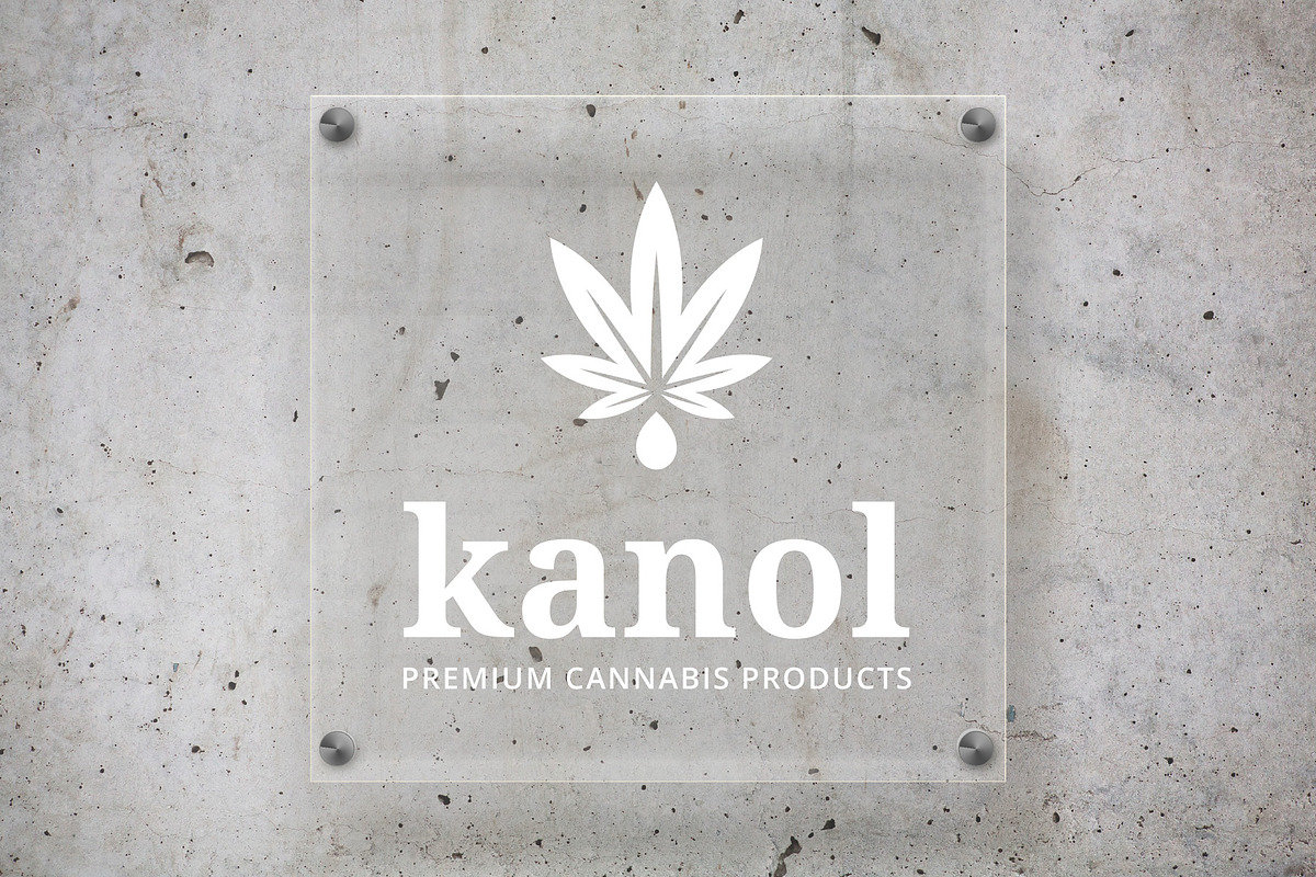 Kanol Cannabis Hemp Marijuana Logo, a Branding & Logo Template by Tovarkovdesign (Photo 2 of 6)