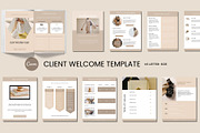 Client Welcome Services Bundle CANVA, a Brochure Template by Deepa Template Studio (Thumbnail 4 of 23)